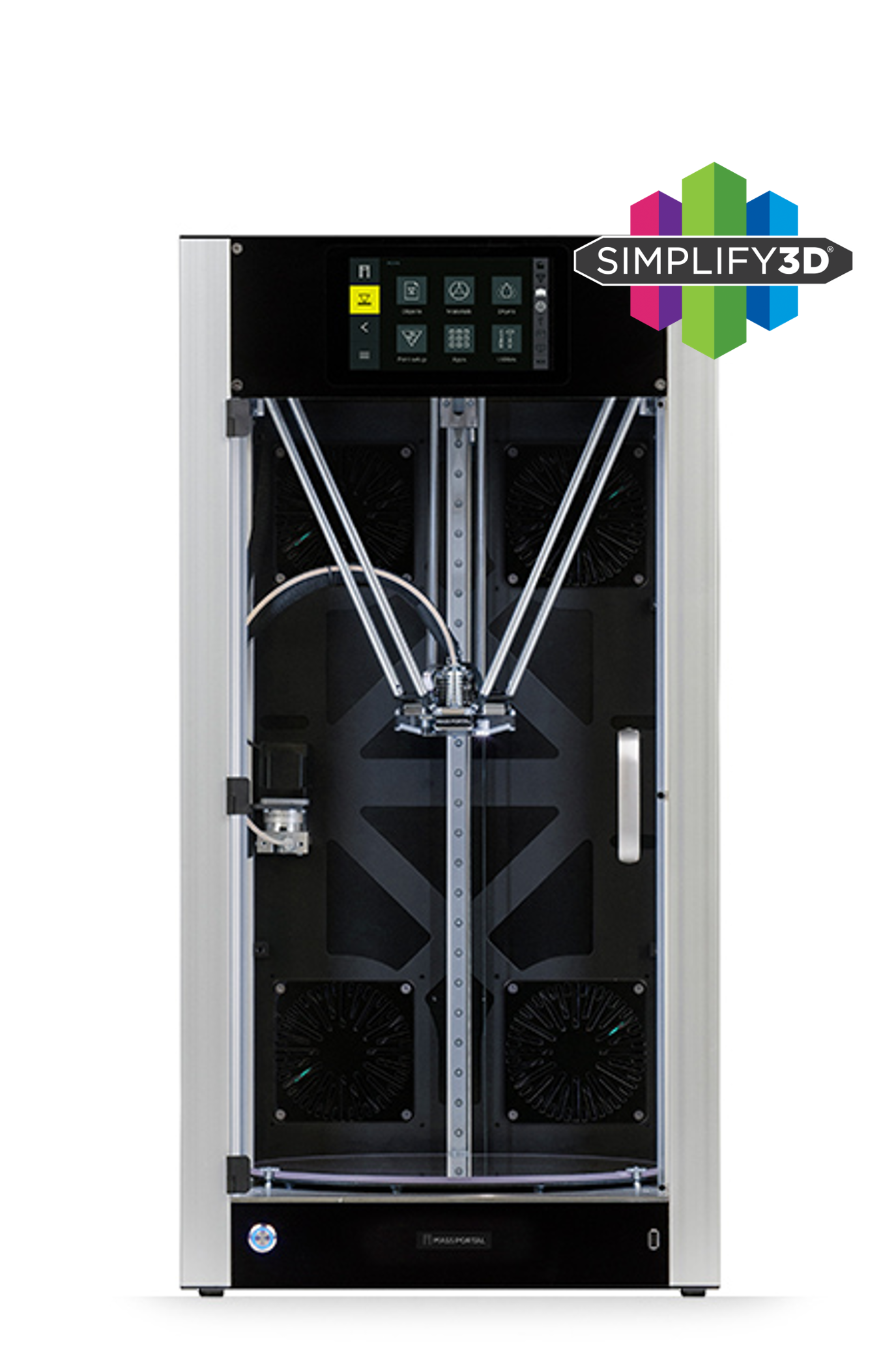 3D Drucker MP30, robuster Tischdrucker für Bauteile von 280x280x380mm. 