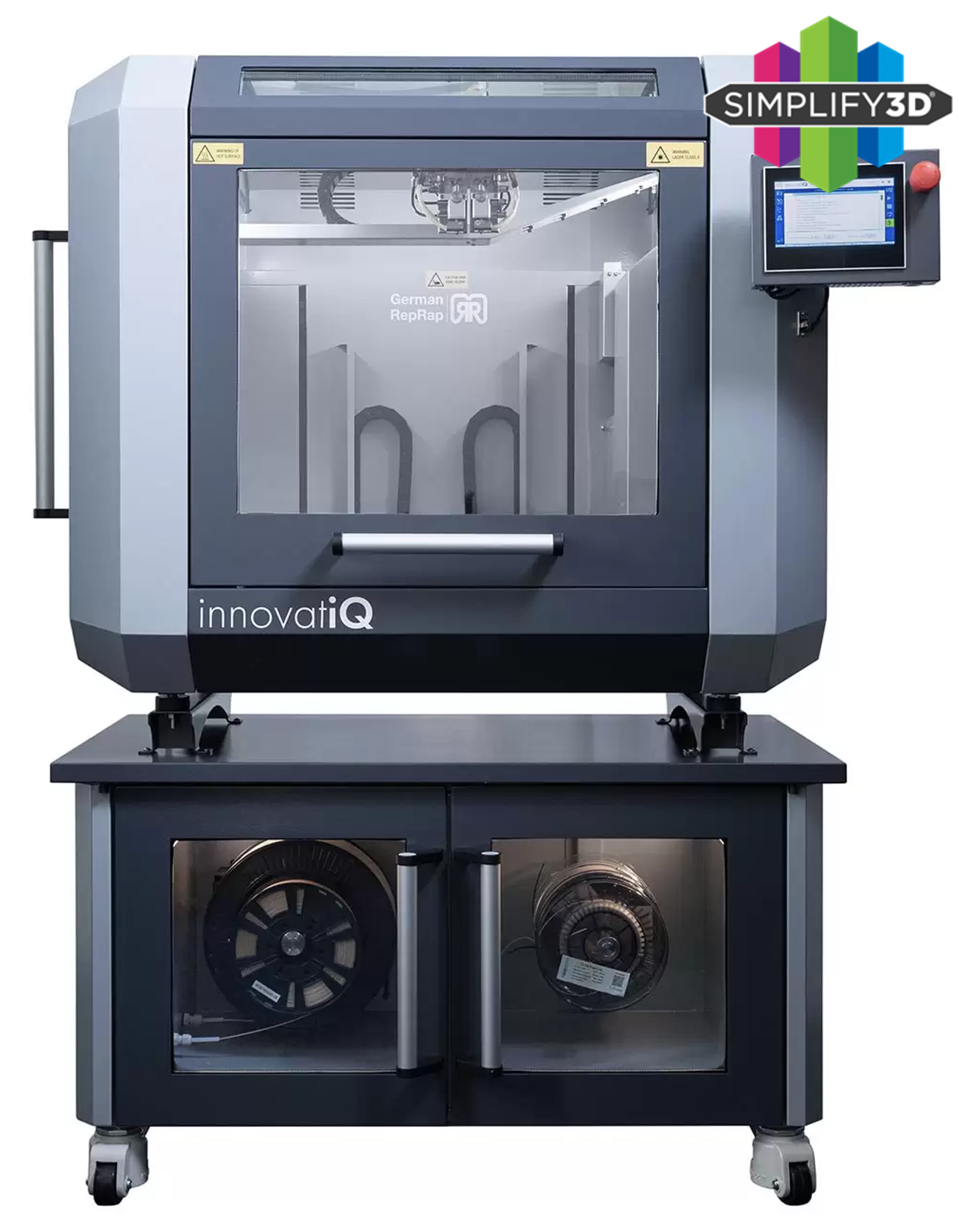 TiQ5 3D Drucker von innovatiQ, Bauraumgrösse 500x400x450mm